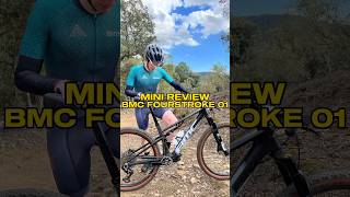 BMC Fourstroke 01 Minireview 🚲🔍  Prueba y Análisis Ciclismo MTB  carlosaizpunbike [upl. by Yrojram]