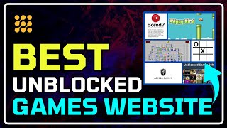 Top Best UNBLOCKED Games Websites for SCHOOL You Must Play 2023 [upl. by Nirrek]