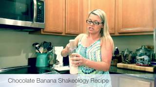 Shakeology Recipe  Vegan Chocolate with Banana amp Almond Butter [upl. by Klarika]