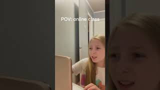 POV online class 🤣 [upl. by Bonaparte]