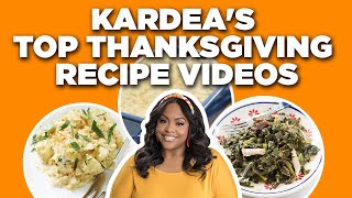 Kardea Browns Top Thanksgiving Recipe Videos  Delicious Miss Brown  Food Network [upl. by Elrae]