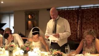 An amazing father of the brides speech [upl. by Oilicec454]