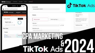 1000 Per Day TikTok Ads Strategy For CPA Affiliate Marketing 2024 [upl. by Dionne]