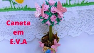 Diy caneta topiaria de eva [upl. by Lebasy591]