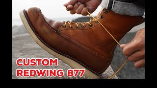 RED WING 877 Resole 58 [upl. by Atinor204]