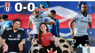 U de Chile vs ColoColo  Reacción al aburrido empate en el clásico del futbol chileno [upl. by Iorio]