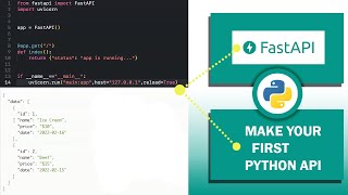 ✅ Python  Setup SIMPLE REST API with FastAPI Under 2 mins [upl. by Hassett47]