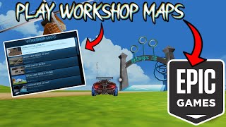 How To Play Workshop Maps on Epic Games Rocket League In Under 3 Minutes 2021 [upl. by Ardnaed781]