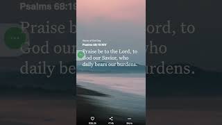 Gods Daily Blessings Psalm 6819 Revealed [upl. by Ahsinert699]