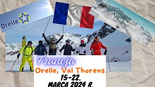 Wyjazd na narty Francja Orelle Val Thorens 1522032024 r [upl. by Ymrej]