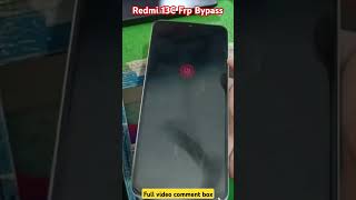 Redmi 13C Frp Bypass redmi13c5g redmifrpbypass repair shahidtech [upl. by Chu386]