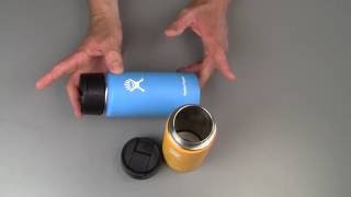 HYDRO FLASK widemouth 16oz with Flip Lid review [upl. by Miguelita664]