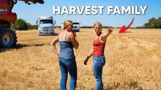 Working as a Family on Harvest  Brad Befort Harvesting [upl. by Onailerua]