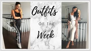 OUTFITS OF THE WEEK Ft Aritzia Adidas Louis Vuitton amp More [upl. by Nigam760]