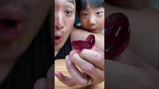 More popping grape jellies This one was coolshortsfeed shortsyoutube [upl. by Cacka]