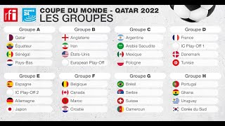 REPLAY  Retrouvez le tirage au sort de la Coupe du monde 2022 • FRANCE 24 [upl. by Sarad]