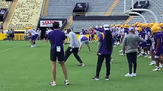 LSU placekicker Damian Ramon kicks a field goal [upl. by Adnoma537]