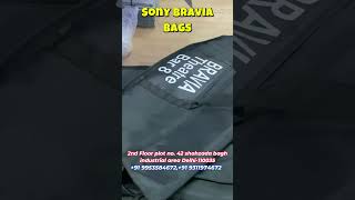 Sony Bravia Bags Orders shorts shortvideo bagshop backpack bags baglover bagstyle fashion [upl. by Olshausen]