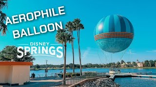 Riding the Aerophile Balloon at Disney Springs  First Time amp is it worth it [upl. by Valle]