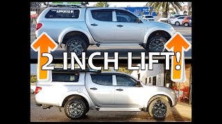 MN Triton 2 INCH LIFT KIT Ironman suspension Plus First Impressions [upl. by Laon]