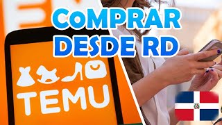 COMO COMPRAR EN TEMU DESDE REPUBLICA DOMINICANA [upl. by Yuht]