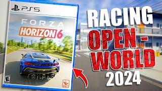 Top 10 Open World Racing Games 2024 NEW [upl. by Nivej]