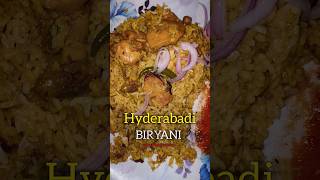 Hyderabadi biryani full recipe  chicken Hyderabadi Biryani ytshorts shorts viralvideo [upl. by Retsof]