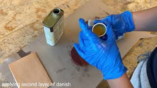 How To Apply Danish Oil [upl. by Hgielac]