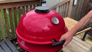 First Cook On The Kamado Joe  Kettle Joe Smoked Beef Ribs [upl. by Emmy]