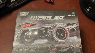 MJX H14BM HYPER GO 114 3s Brushless Unboxing [upl. by Notnek327]