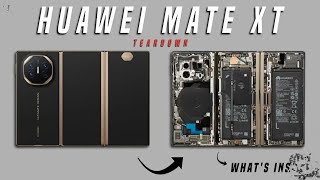 Huawei Mate XT Ultimate TEARDOWN  See Whats Inside This TriFold Phone 📱huawei tech [upl. by Ylrebma]