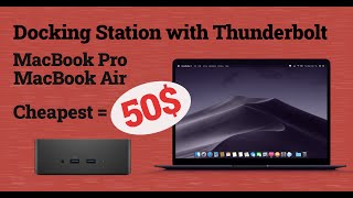 The cheapest Docking Station for Apple MacBook Pro and Air with M1 and M2  only 50 [upl. by Ilyk]