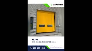 Combursa Industrial DoorsOverhead sectional door Dock Leveller Door ShelterHVLS ceiling fans [upl. by Ayalahs434]