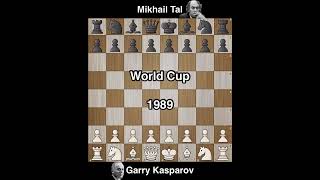 Whats So Interesting About Garry Kasparov vs Mikhail Tal  World Cup 1989 [upl. by Ralina]