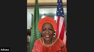 HE Ambassador Dr Arikana ChihomboriQuao Keynote AWLODiasporaSummit2024 [upl. by Emelda]