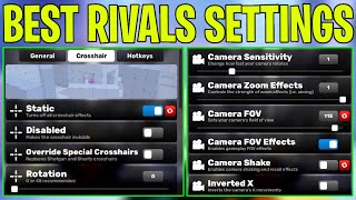 BEST CROSSHAIR SETTINGS IN RIVALS ROBLOX [upl. by Giacopo]