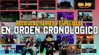 Orden Cronológico del Universo de Roblox AWP45STUDIOS y PeliTuveStudiosV [upl. by Francesco]