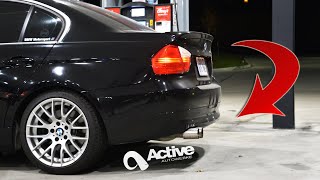 The BEST BMW 3Series EXHAUST Active Autowerke Gen 2 AxleBack Muffler For E90 325i 328i 330i [upl. by Christan]