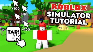 How To Make A Clicking Simulator Game In Roblox 2023 Roblox Studio  Part 1 [upl. by Dasteel]