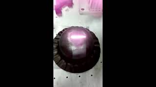 Laser Cleaning HIGH POWER 2000W Laser Cleaning of Glass and Bottle Molds [upl. by Nomrej]