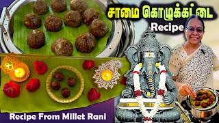 சுலபமா செய்யலாம் சாமை கொழுக்கட்டை  Little Millet Kozhukattai Recipe  MSF [upl. by Bogosian]