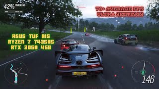 FORZA HORIZON 4 on ASUS TUF A15 RYZEN 7 7435HS RTX 3050 MAX SETTINGS [upl. by Aleta]