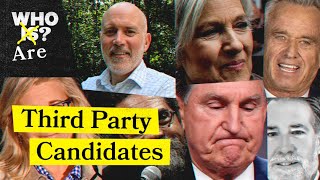 Who Are the ThirdParty  Independent Candidates Running for President [upl. by Etnecniv55]