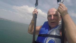 Parasailing at the Royal Decameron Panama 2017 [upl. by Bolanger]