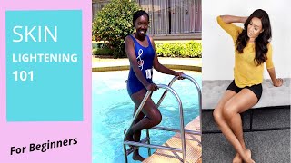 A BEGINNERS GUIDE TO SKIN LIGHTENING WHAT PRODUCTS TO USE  WHAT YOU NEED TO KNOW  TIPS AND TRICKS [upl. by Annadroj]