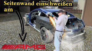 Jetzt wird’s ernst  Mercedes C63s AMG Coupe Unfall 07 [upl. by Prasad]