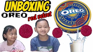 MAKAN OREO RED VELVET bukan OREO SUPREME  ENAAAAAAK [upl. by Nickolas544]