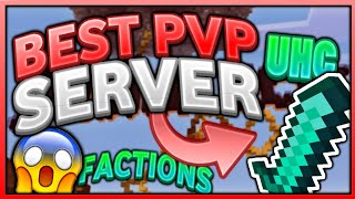 BEST KIT PVP SERVER IN MCPE 2020 114  UHC Factions Scrims  Minecraft Bedrock Edition [upl. by Harrietta944]