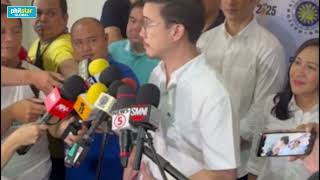 Rep Arjo Atayde ng Quezon City naghain ng certificate of candidacy [upl. by Ahsiekin]