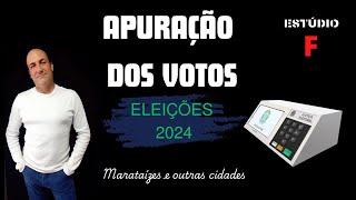 Apuração dos votosEleições 2024 Transmissão ao vivo em Marataízes e outras cidades [upl. by Radnaskela489]